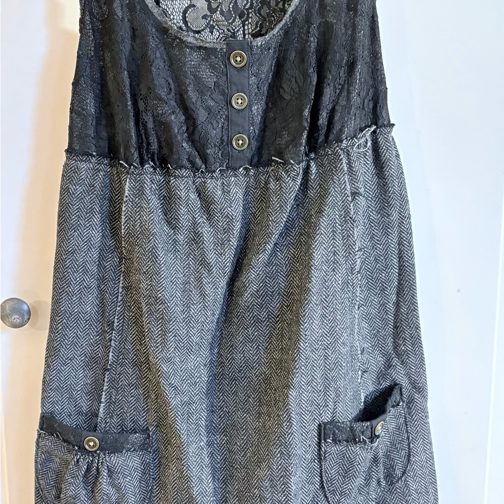 Free People Black Lace Dress - Picture 8 of 8